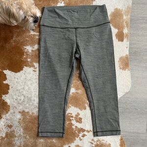 Lululemon Wunder Under High Rise Crop Leggings